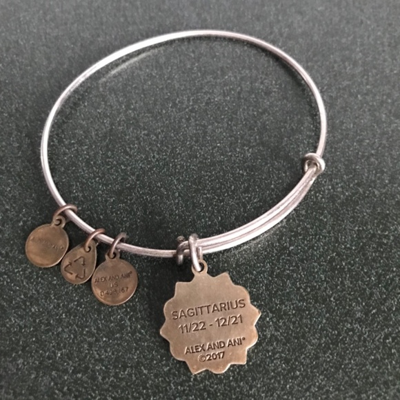 Alex and Ani Expandable Wire Bracelet Sagittarius 2017 - Picture 7 of 16
